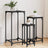 Nesting Side Tables 3 Pcs Engineered Wood