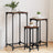Nesting Side Tables 3 Pcs Engineered Wood