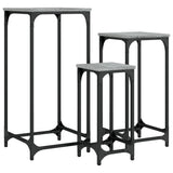 Nesting Side Tables 3 Pcs Engineered Wood