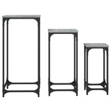 Nesting Side Tables 3 Pcs Engineered Wood