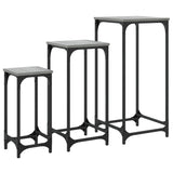Nesting Side Tables 3 Pcs Engineered Wood