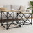 Nesting Coffee Tables 2 Pcs Engineered Wood