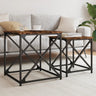 Nesting Coffee Tables 2 Pcs Engineered Wood