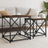 Nesting Coffee Tables 2 Pcs Engineered Wood