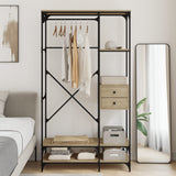 Wardrobe With Drawers 100X40X180 Cm Engineered Wood
