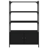 Bookcase 3-Tier 70X30X109.5 Cm Engineered Wood
