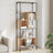 Bookcase 5-Tier 76X33X188.5 Cm Engineered Wood