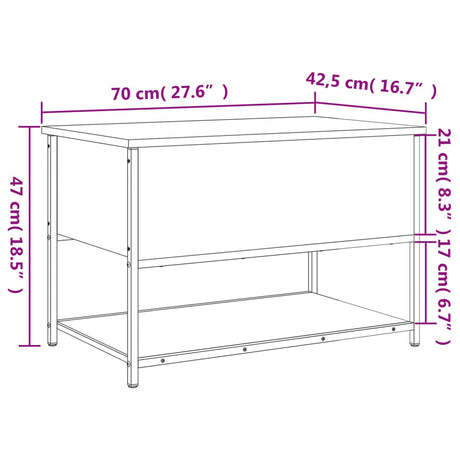 Storage Bench Engineered Wood