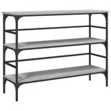 Console Table Grey Sonoma 100x32x75 cm Engineered Wood