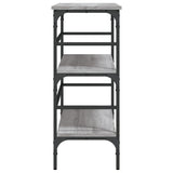 Console Table Grey Sonoma 100x32x75 cm Engineered Wood