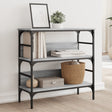 Console Table 100X32X75 Cm Engineered Wood