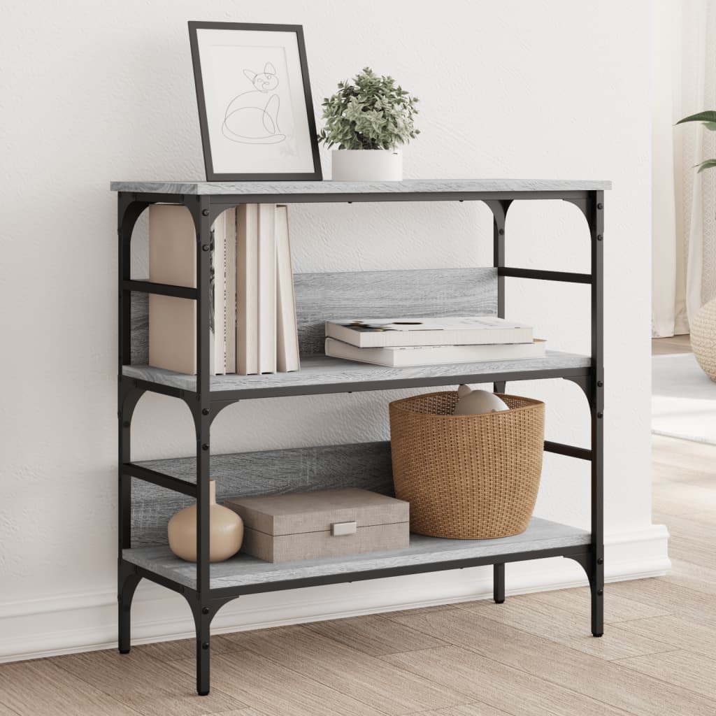 Console Table 100X32X75 Cm Engineered Wood