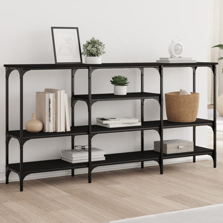 Console Table 160X29X80 Cm Engineered Wood