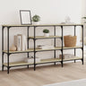 Console Table 160X29X80 Cm Engineered Wood