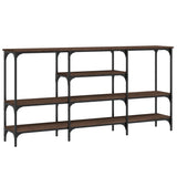 Console Table 160X29X80 Cm Engineered Wood