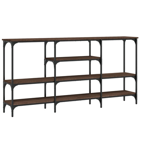 Console Table 160X29X80 Cm Engineered Wood
