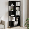 Bookcase 72X28X172 Cm Engineered Wood