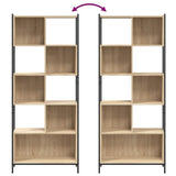 Bookcase 72X28X172 Cm Engineered Wood
