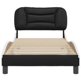 Bed Frame Without Mattress &quot;Hvar&quot; 90X190 Cm Faux Leather