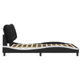 Bed Frame Without Mattress &quot;Hvar&quot; 135X190 Cm Double Faux Leather