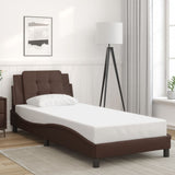 Bed Frame Without Mattress Faux Leather