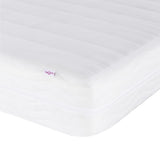 Bed With Mattress &quot;Dover&quot; Single Faux Leather