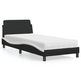 Bed With Mattress &quot;Dover&quot; Single Faux Leather