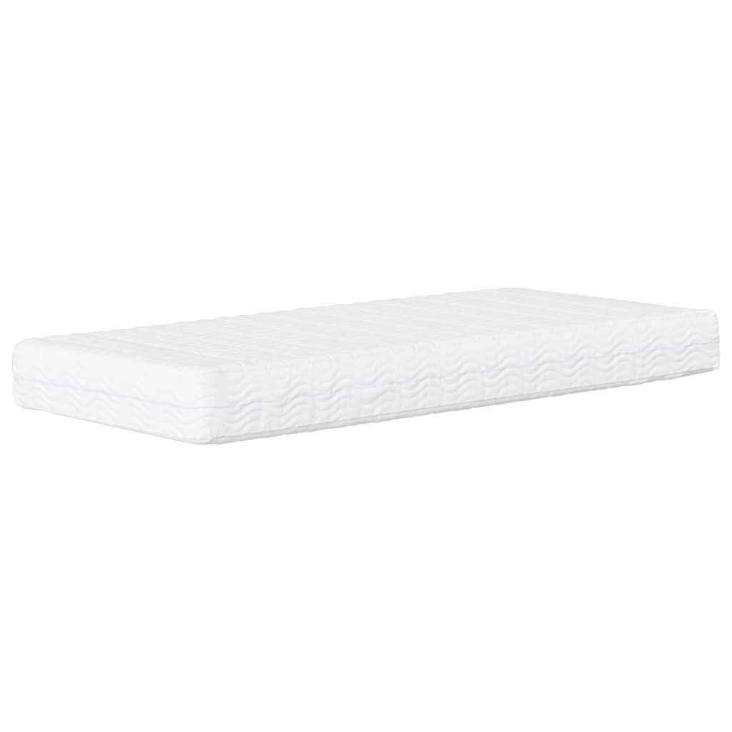 Bed With Mattress &quot;Hvar&quot; 90X190 Cm Single Faux Leather