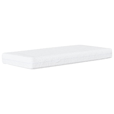 Bed With Mattress &quot;Hvar&quot; 90X190 Cm Single Faux Leather