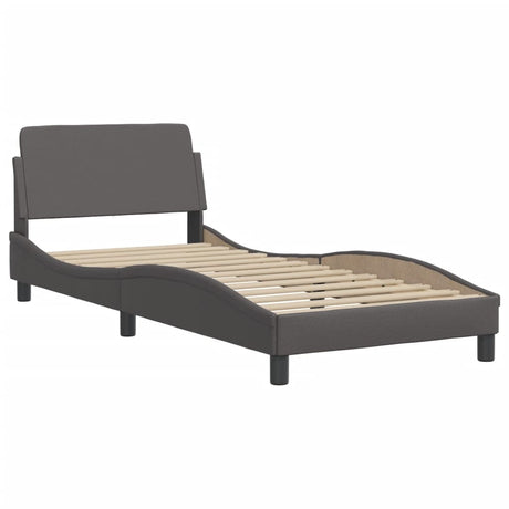 Bed Frame With Led Without Mattress &quot;Hvar&quot; Single
