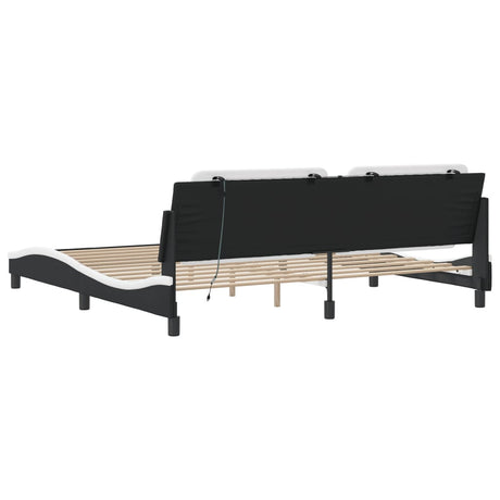 Bed Frame With Led Without Mattress