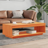 Coffee Table 50X50X33.5 Cm Solid Firwood