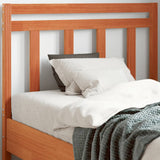 Bed Headboard 96X4X100 Cm Solid Wood Pine