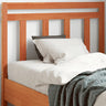 Bed Headboard 96X4X100 Cm Solid Wood Pine