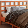 Bed Headboard 80.5X4X100 Cm Solid Wood Pine