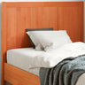 Bed Headboard 95.5X4X100 Cm Solid Pine Wood