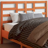 Bed Headboard 81X4X104 Cm Solid Wood Pine