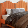 Bed Headboard 96X4X100 Cm Solid Wood Pine