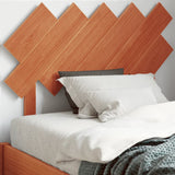 Bed Headboard 196X3X80.5 Cm Solid Wood Pine