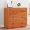 Sideboard 80X40X75 Cm Solid Wood Pine