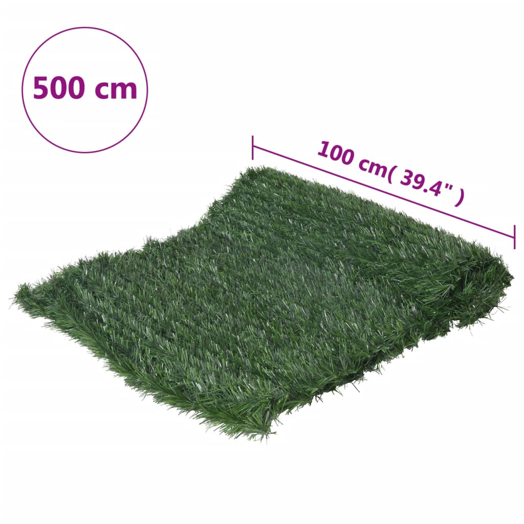 Artificial Grass Fence Green