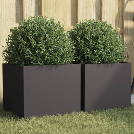 Planters 2 Pcs Corten Steel