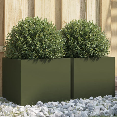 Planters 2 Pcs Corten Steel