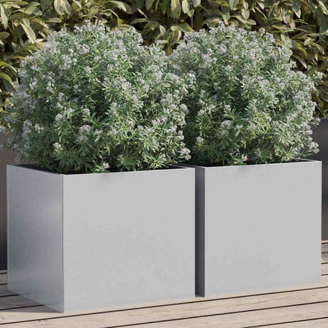 Planters 2 Pcs Corten Steel