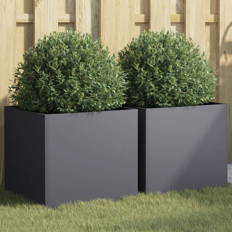 Planters 2 Pcs Corten Steel