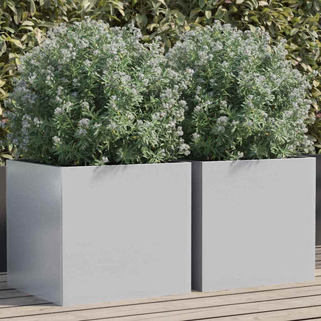 Planters 2 Pcs Corten Steel