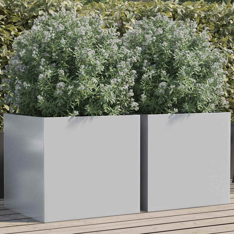 Planters 2 Pcs Corten Steel