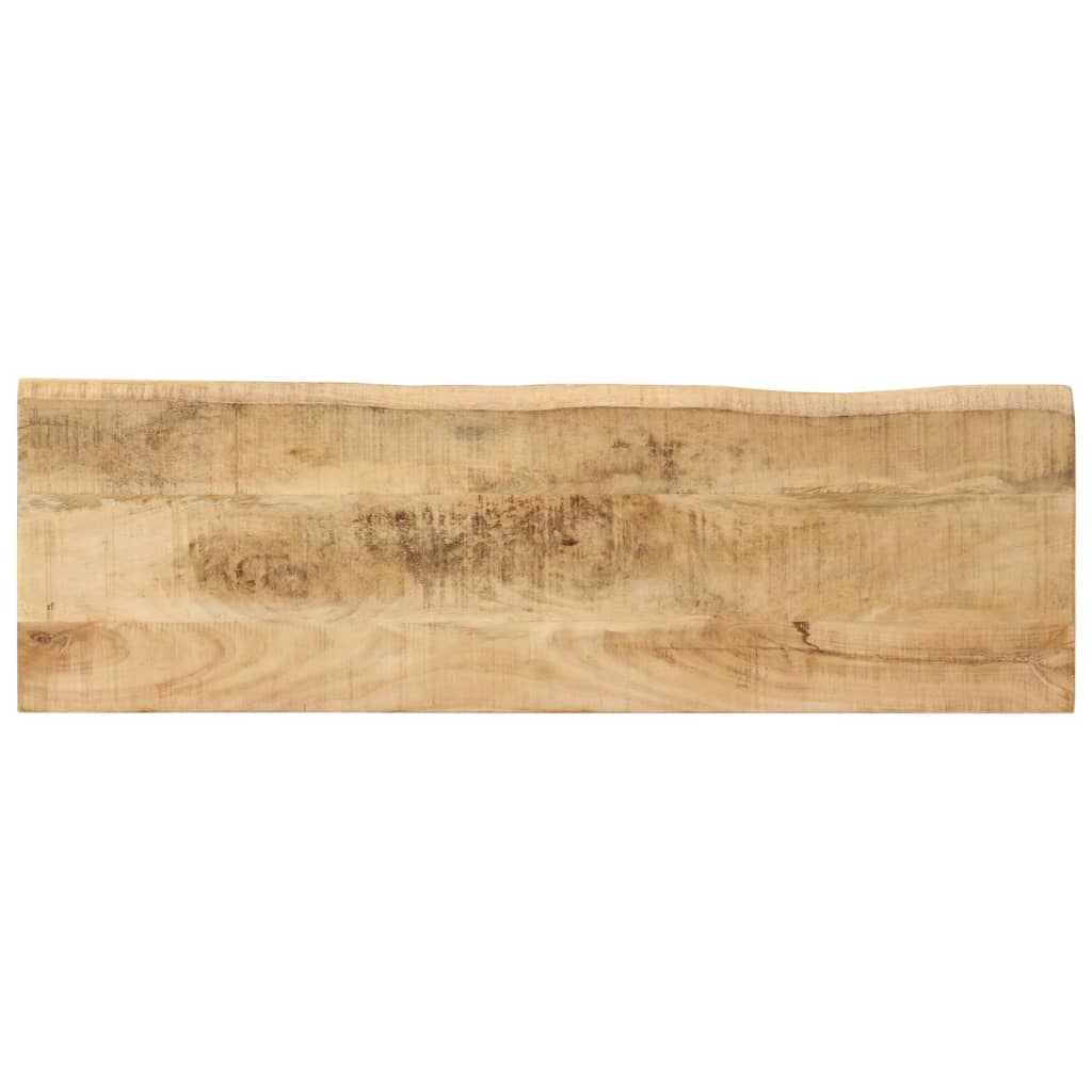 Console Table With Live Edge 105X33X76 Cm Solid Wood Mango