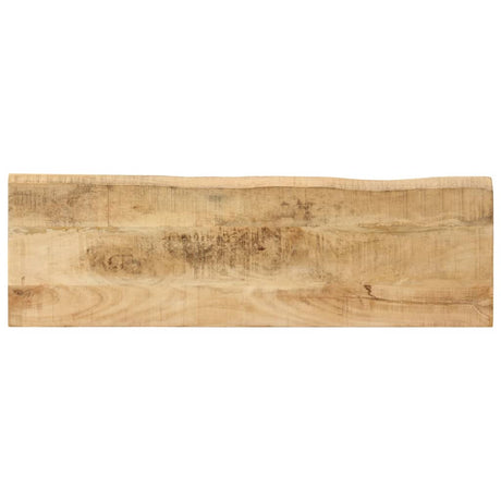 Console Table With Live Edge 105X33X76 Cm Solid Wood Mango