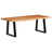 Coffee Table With Live Edges Solid Acacia Wood